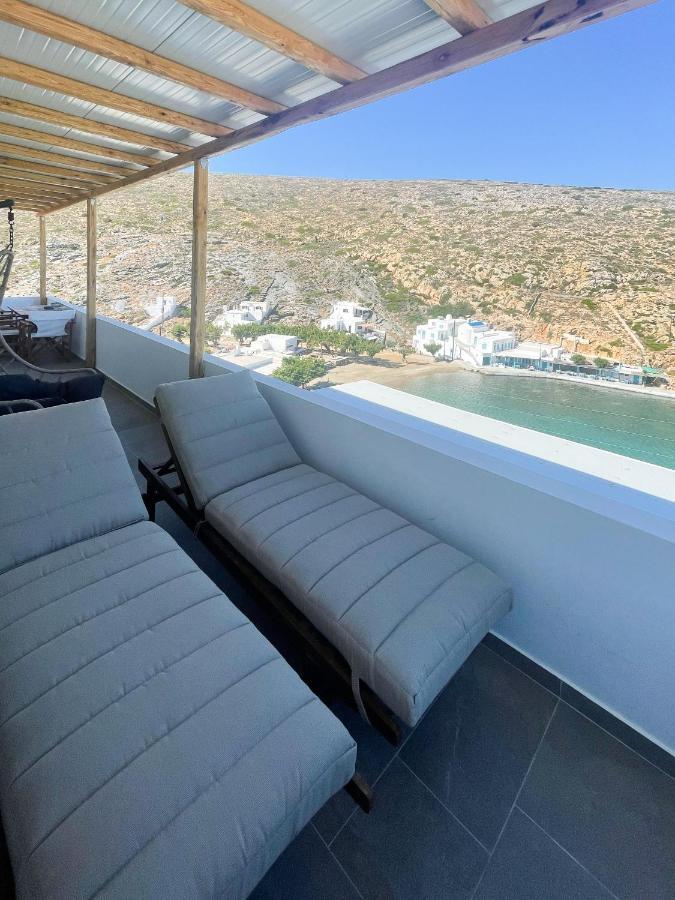 Droufakos' Home, Lux Seafront Apartment W. View Kherronisos Eksteriør bilde