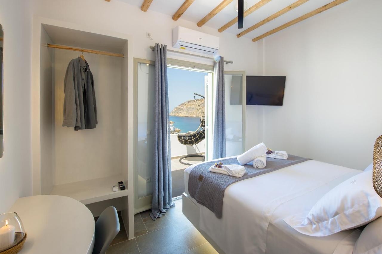 Droufakos' Home, Lux Seafront Apartment W. View Kherronisos Eksteriør bilde
